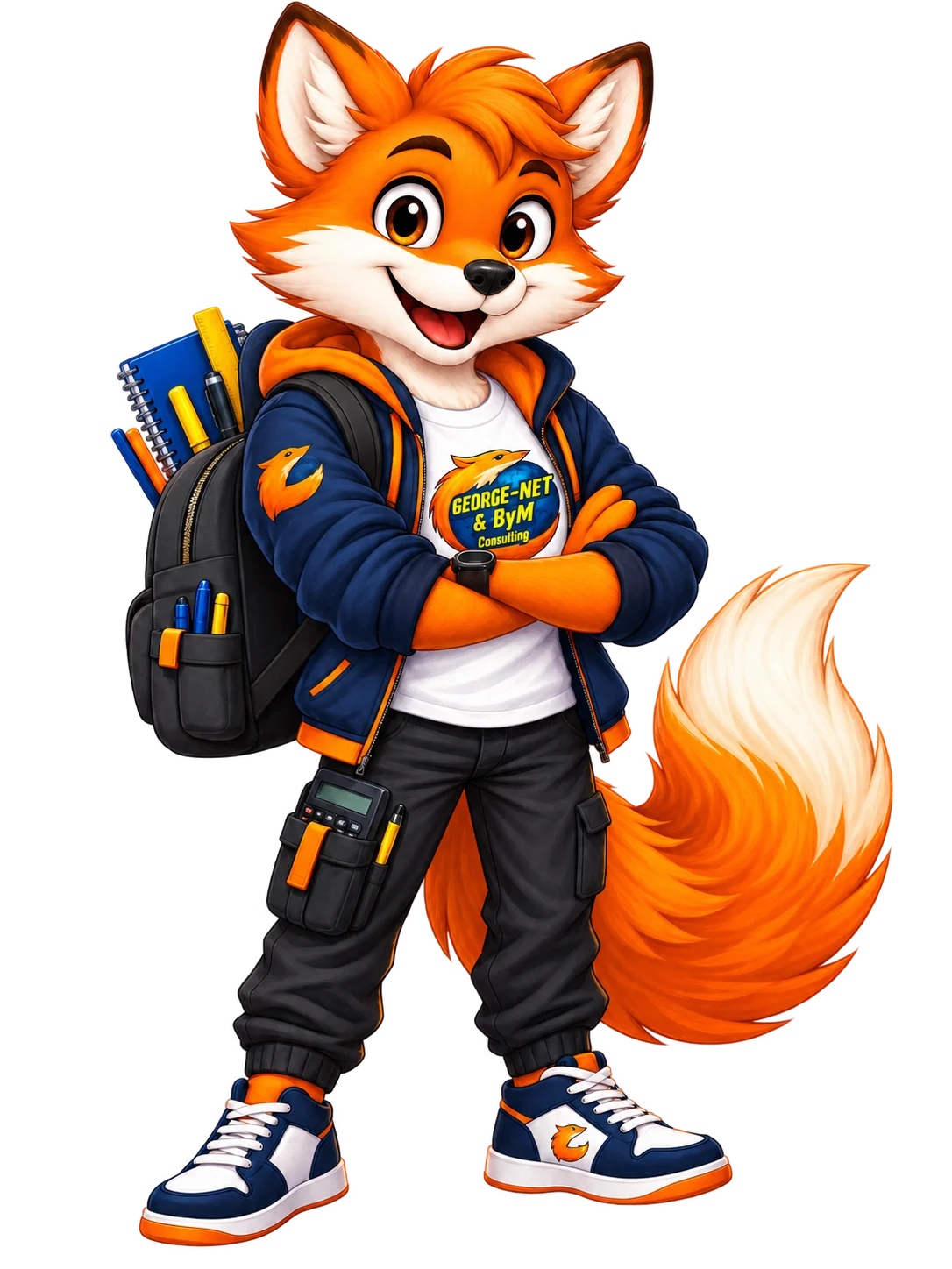 Sistema de mascotas ilustradas para una identidad de marca