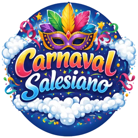 Logo real de Carnaval Salesiano trabajado por JM Publisher